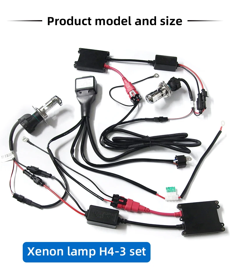 Car HID Xenon Lamp H4 Headlight Telescopic Bulb Ballast H4 Telescopic 55W 6000K Car Accessories High-quality Headlights
Car HID Xenon Lamp H4 Headlight Telescopic Bulb Ballast H4 Telescopic 55W 6000K Car Accessories High-quality Headlights