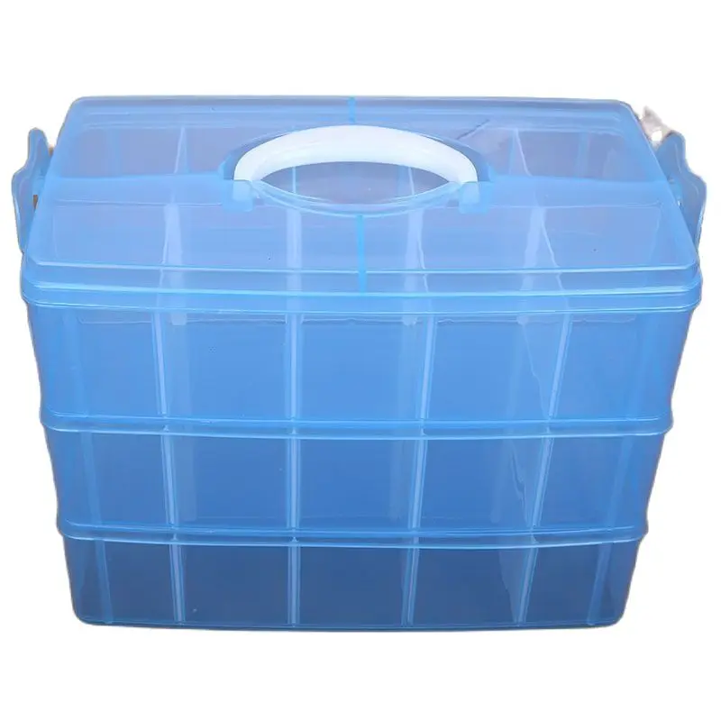 Multi-function Large Three-layer Removable Plastic Storage Box Cosmetics Jewelry
Multi-function Large Three-layer Removable Plastic Storage Box Cosmetics Jewelry