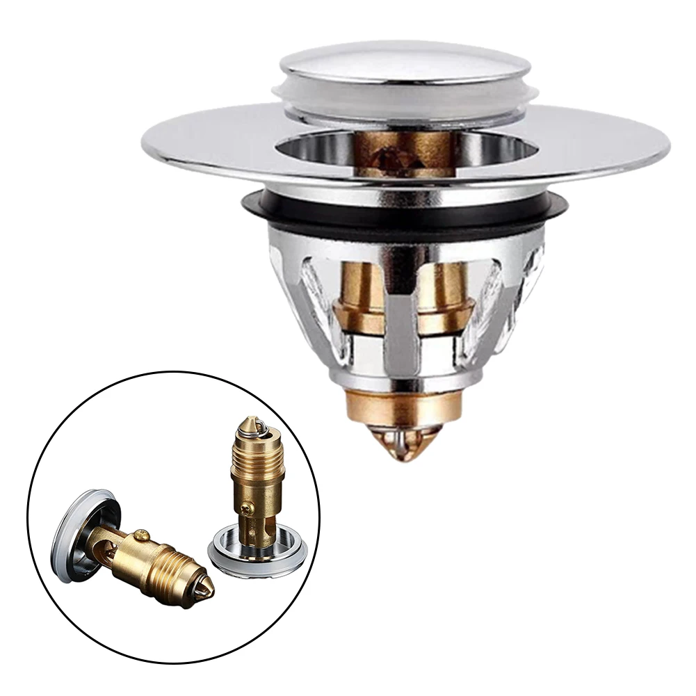 Home Improvement Sink Filter Basin Stopper Bathroom Sink Stopper Copper For Aperture 34-40mm Prevent Water Leakage
Home Improvement Sink Filter Basin Stopper Bathroom Sink Stopper Copper For Aperture 34-40mm Prevent Water Leakage