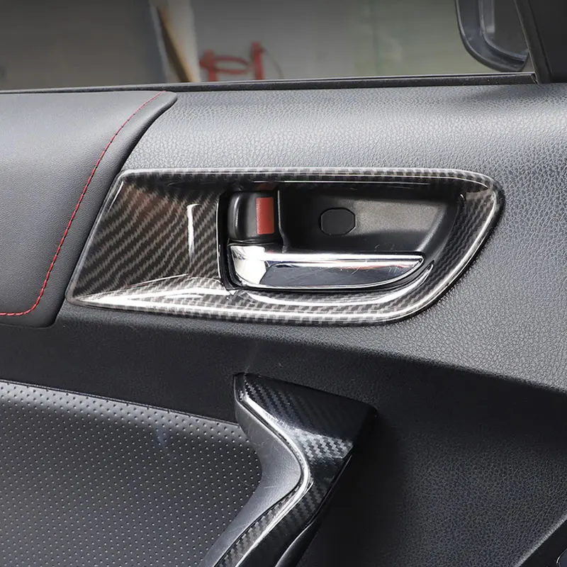 Carbon Fiber Pattern Car Accessories Interior Door Panel Door Bowl Cover Trim For Toyota 86 Subaru BRZ 2012 - 2018 2019 2020
Carbon Fiber Pattern Car Accessories Interior Door Panel Door Bowl Cover Trim For Toyota 86 Subaru BRZ 2012 - 2018 2019 2020