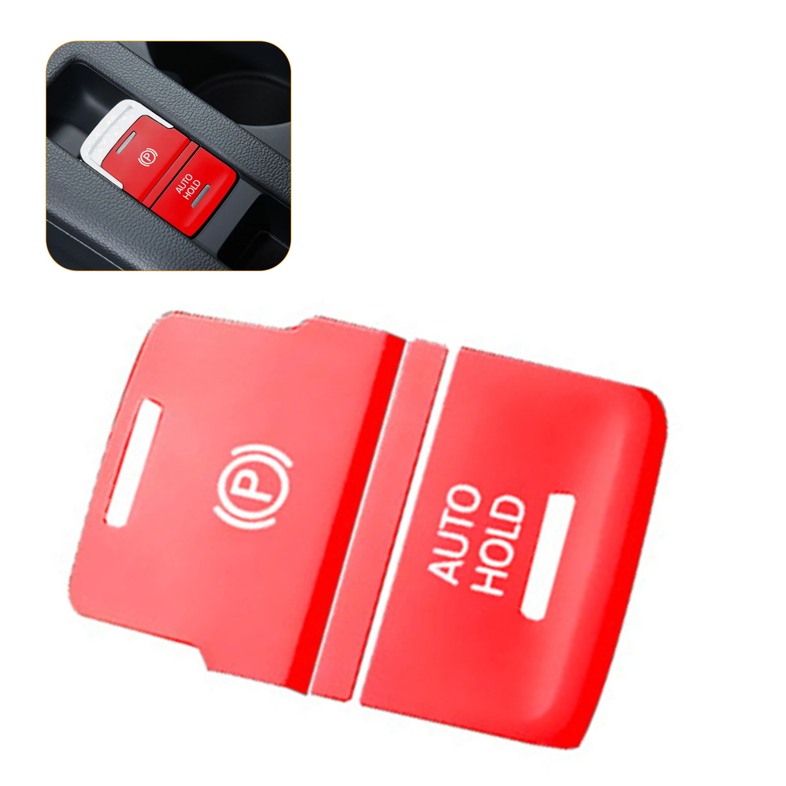 Car Handbrake Auto Hold P Switch Button Cover Cap Trim Protection Styling Accessories For VW Golf 7 7.5 MK7 AT 2015-2019
Car Handbrake Auto Hold P Switch Button Cover Cap Trim Protection Styling Accessories For VW Golf 7 7.5 MK7 AT 2015-2019