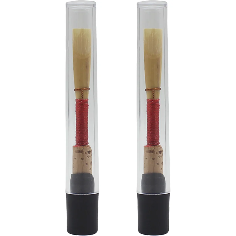 2 Pcs Musical Instrument Parts Oboe Reeds Wind Beginner Soft Traditional Professional
2 Pcs Musical Instrument Parts Oboe Reeds Wind Beginner Soft Traditional Professional