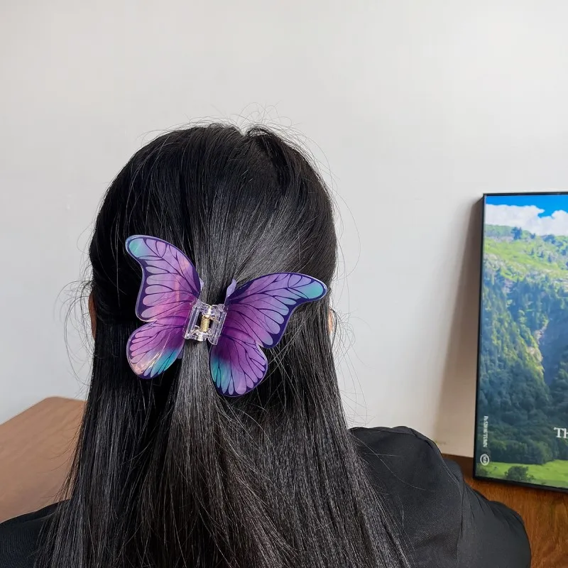 2023 French Retro Butterfly Hair Clips for Women Grabbers Hair Accessories Fashion Coiled Hair Grasping Acrylic Clips Headwear
2023 French Retro Butterfly Hair Clips for Women Grabbers Hair Accessories Fashion Coiled Hair Grasping Acrylic Clips Headwear