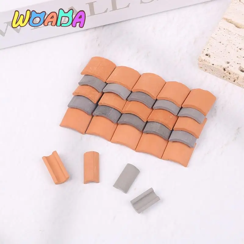 60pcs 1:16 Mini Roof Tiles For Landscaping Miniature Roof Tiles Small Roof Tiles For Dollhouse Parts
60pcs 1:16 Mini Roof Tiles For Landscaping Miniature Roof Tiles Small Roof Tiles For Dollhouse Parts