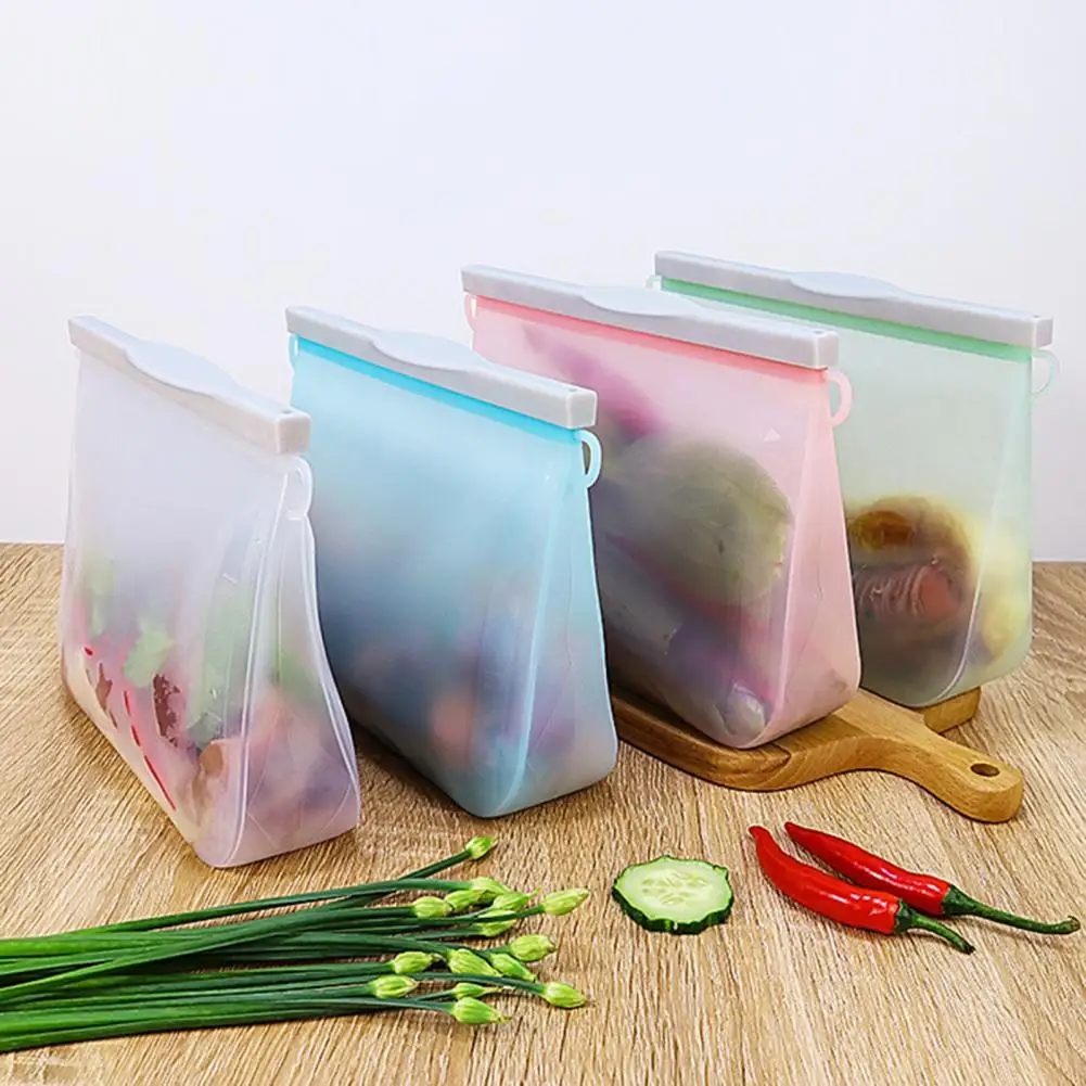 Storage Bags Food Storage Bag Leak-proof Easy Seal Silica Gel Vegetable Fruit Freezer Gallon Bag Home Storage Organization
Storage Bags Food Storage Bag Leak-proof Easy Seal Silica Gel Vegetable Fruit Freezer Gallon Bag Home Storage Organization