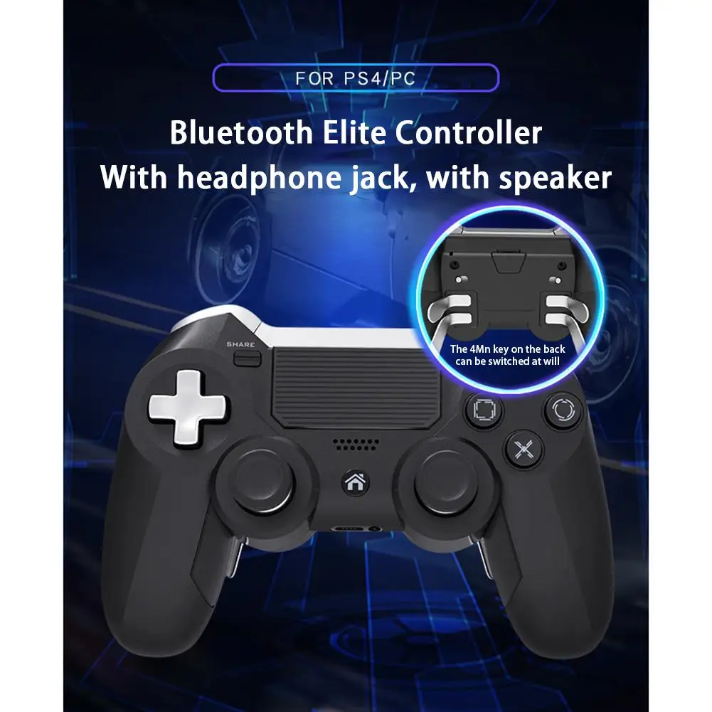 Беспроводной Bluetooth программируемый геймпад для PS4, контроллер, игровая консоль, джойстик, пульт дистанционного управления для Playstation 4, геймп...
Беспроводной Bluetooth программируемый геймпад для PS4, контроллер, игровая консоль, джойстик, пульт дистанционного управления для Playstation 4, геймп...