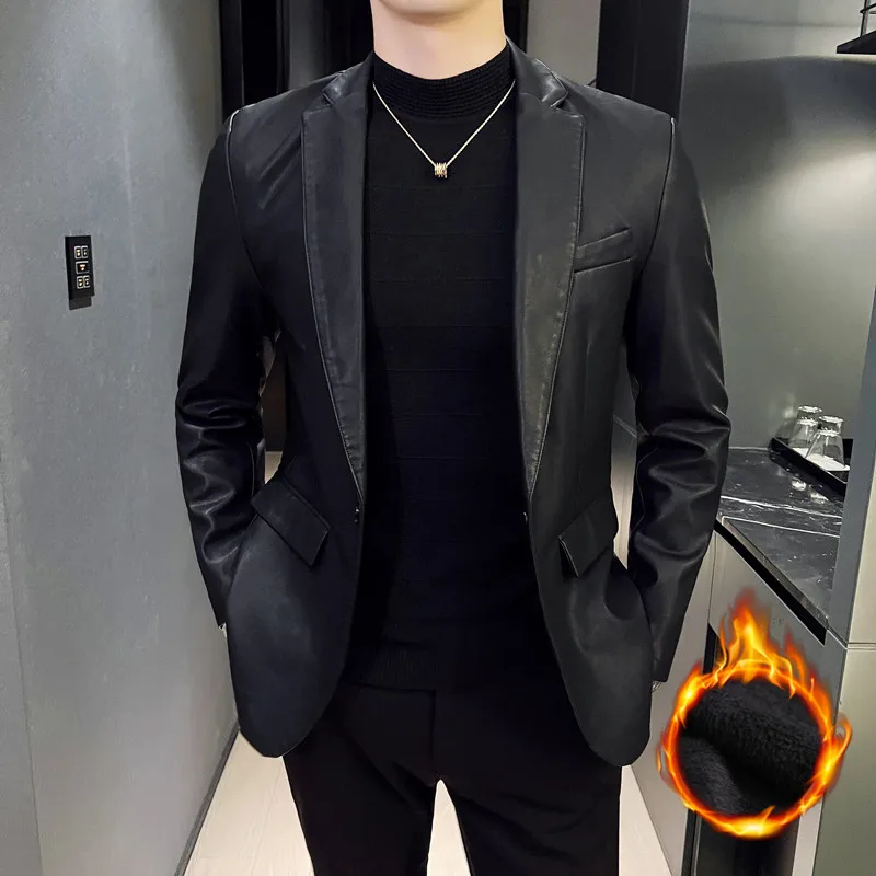 2023 Designer clothing men's winter casual leather jacket men's slim fitting trend banquet fashion leather jacket men's suit
2023 Designer clothing men's winter casual leather jacket men's slim fitting trend banquet fashion leather jacket men's suit