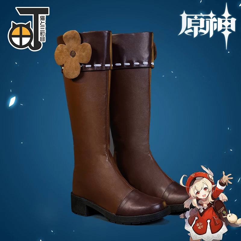 Hot Game Genshin Impact Klee Cosplay Lolita Schuhe High Heel Shoes boots Custom Stage Play Faux Leather for Christmas Comic Show
Hot Game Genshin Impact Klee Cosplay Lolita Schuhe High Heel Shoes boots Custom Stage Play Faux Leather for Christmas Comic Show