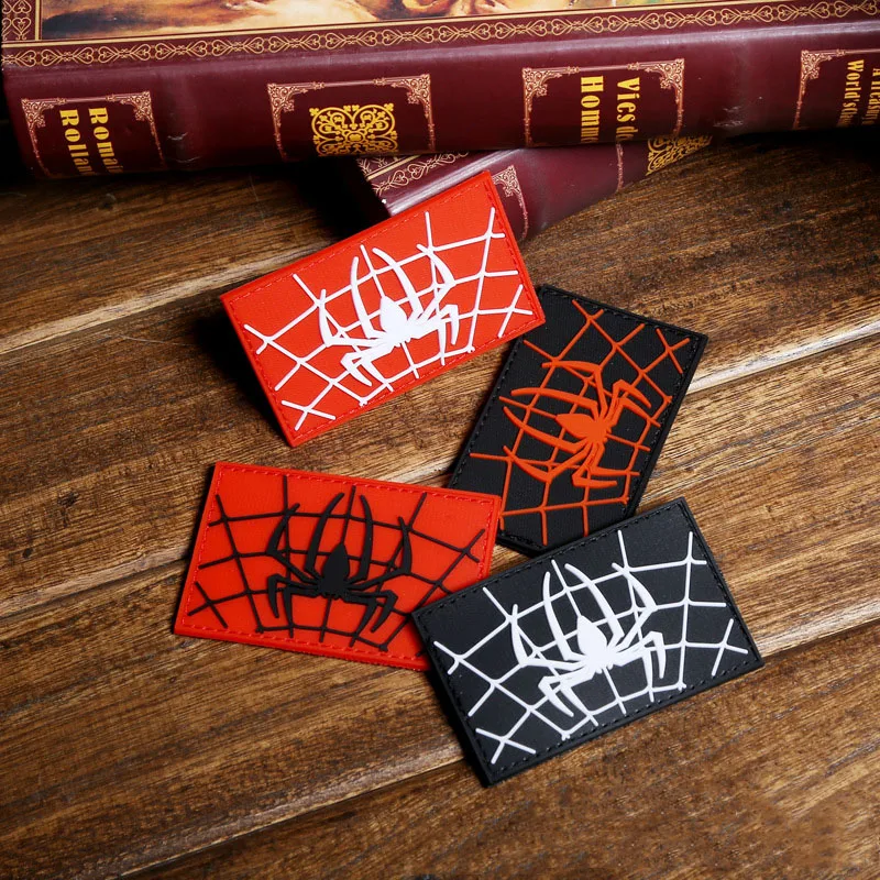 3D PVC Soft Rubber Hook and Loop Patch Armband Spider Pattern Bag Sticker Baseball Cap Sticker Backpack Decorative Badge Patch
3D PVC Soft Rubber Hook and Loop Patch Armband Spider Pattern Bag Sticker Baseball Cap Sticker Backpack Decorative Badge Patch