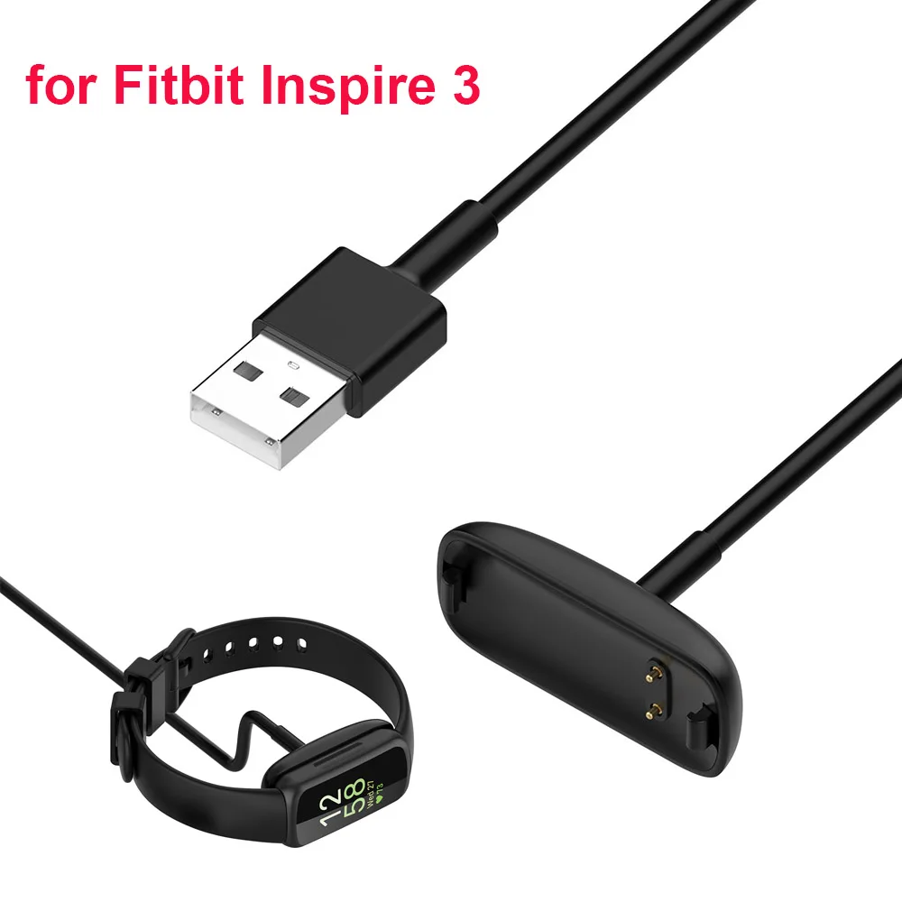 Зарядное устройство для Fitbit Inspire 3 сменный USB-кабель для зарядки со шнуром 3,3 фута для смарт-часов Fitbit Inpsire 3 Аксессуары
Зарядное устройство для Fitbit Inspire 3 сменный USB-кабель для зарядки со шнуром 3,3 фута для смарт-часов Fitbit Inpsire 3 Аксессуары