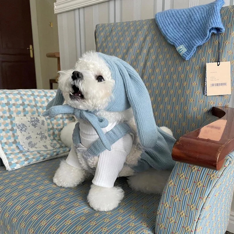 Rabbit Ears Dress Pet Dog Clothes Cotton Clothing Dogs Super Small Cute Chihuahua Warm Soft Autumn Winter White Boy Mascotas
Rabbit Ears Dress Pet Dog Clothes Cotton Clothing Dogs Super Small Cute Chihuahua Warm Soft Autumn Winter White Boy Mascotas