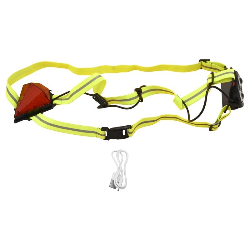 Run Light-Running Light For Runners Chest LED Lamp 500 Lumens Adjustable Runners Light 360 Degree Reflective Band
Run Light-Running Light For Runners Chest LED Lamp 500 Lumens Adjustable Runners Light 360 Degree Reflective Band