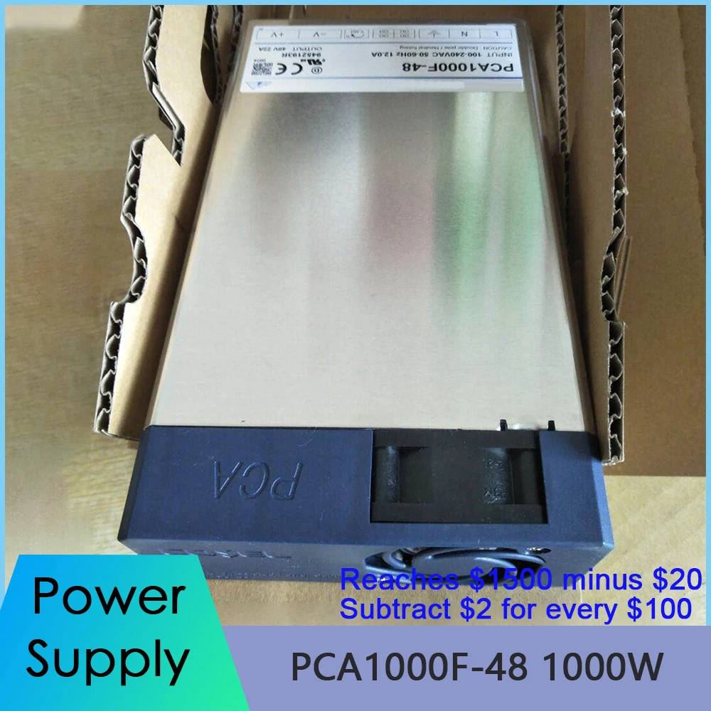 Для COSEL PCA1000F-48 1000W Вход 100-240VAC 50-60Hz 12.0A выход 48V 22A Источник питания переменного/постоянного тока Быстрая доставка Высокое качество
Для COSEL PCA1000F-48 1000W Вход 100-240VAC 50-60Hz 12.0A выход 48V 22A Источник питания переменного/постоянного тока Быстрая доставка Высокое качество
