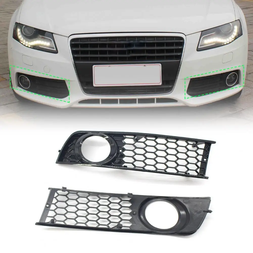 2Pcs Practical Fog Light Covers Easy to Clean Delicate ABS Car Fog Light Grille 8E0807681 8E0807682 for Audi A4B6 01-05
2Pcs Practical Fog Light Covers Easy to Clean Delicate ABS Car Fog Light Grille 8E0807681 8E0807682 for Audi A4B6 01-05