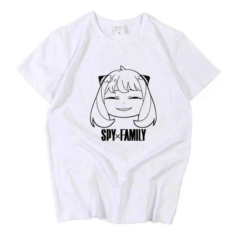 Spy x Family Anya Forger Cosplay T-shirt Men Girl Cotton t shirt Summer Short-sleeve Tees tops
Spy x Family Anya Forger Cosplay T-shirt Men Girl Cotton t shirt Summer Short-sleeve Tees tops