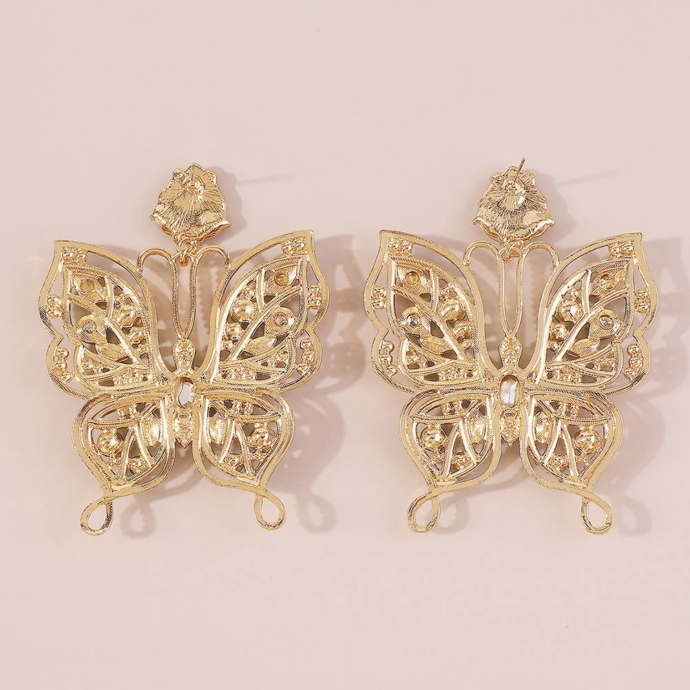 1 Pair Ear Studs Womens Earrings Butterfly Ear Jewelries Rhinestone Earrings Decorations for Teen Girls
1 Pair Ear Studs Womens Earrings Butterfly Ear Jewelries Rhinestone Earrings Decorations for Teen Girls