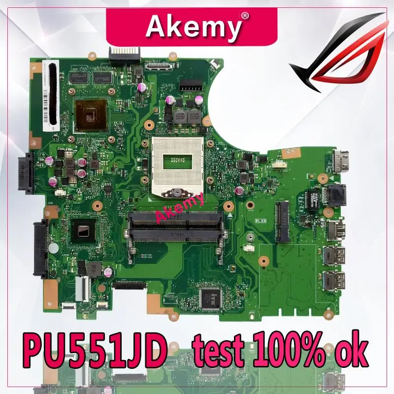 Akemy PU551JA motherboard fit For Asus PU551JD PU551JA PU551J PU551 laptop motherboard original mainboard Test notebook
Akemy PU551JA motherboard fit For Asus PU551JD PU551JA PU551J PU551 laptop motherboard original mainboard Test notebook