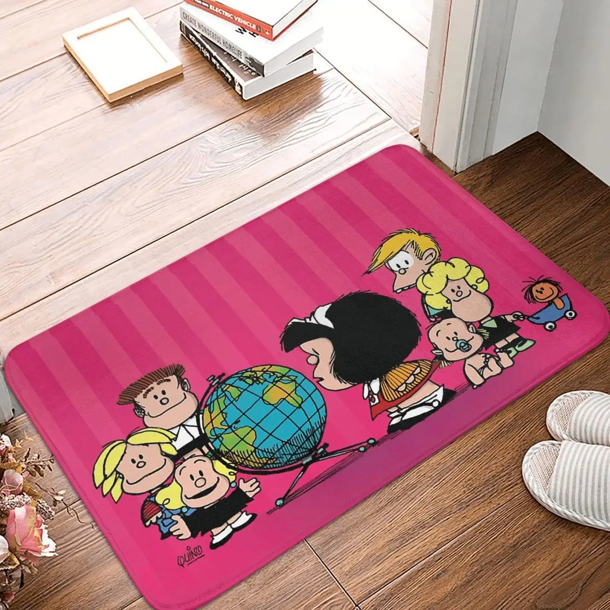 Коврик для входной двери с рисунком мигелито, противоскользящий
Коврик для входной двери с рисунком мигелито, противоскользящий