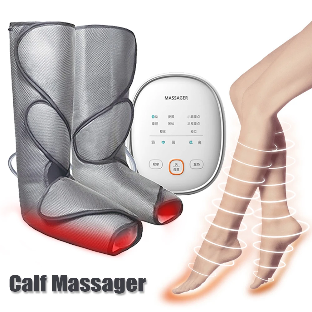 Air Wave Calf Massager Varicose Veins Air Pressure Physiotherapy Electric Hot Compress Leg Pain Relief Fat Burn Slim Leg Beauty
Air Wave Calf Massager Varicose Veins Air Pressure Physiotherapy Electric Hot Compress Leg Pain Relief Fat Burn Slim Leg Beauty