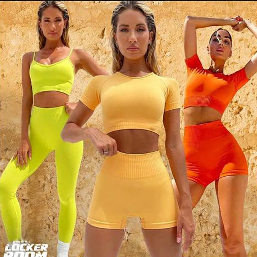 Women's Active Wear Five Pieces Fitness Wear Ribbed Fabric Quick Dry Yoga Gym Set
Women's Active Wear Five Pieces Fitness Wear Ribbed Fabric Quick Dry Yoga Gym Set