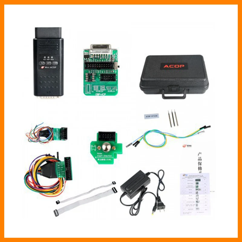 Yanhua Mini ACDP Programming Master Full Configuration NO Need Soldering Total 12 Authorizations Key Programmer
Yanhua Mini ACDP Programming Master Full Configuration NO Need Soldering Total 12 Authorizations Key Programmer