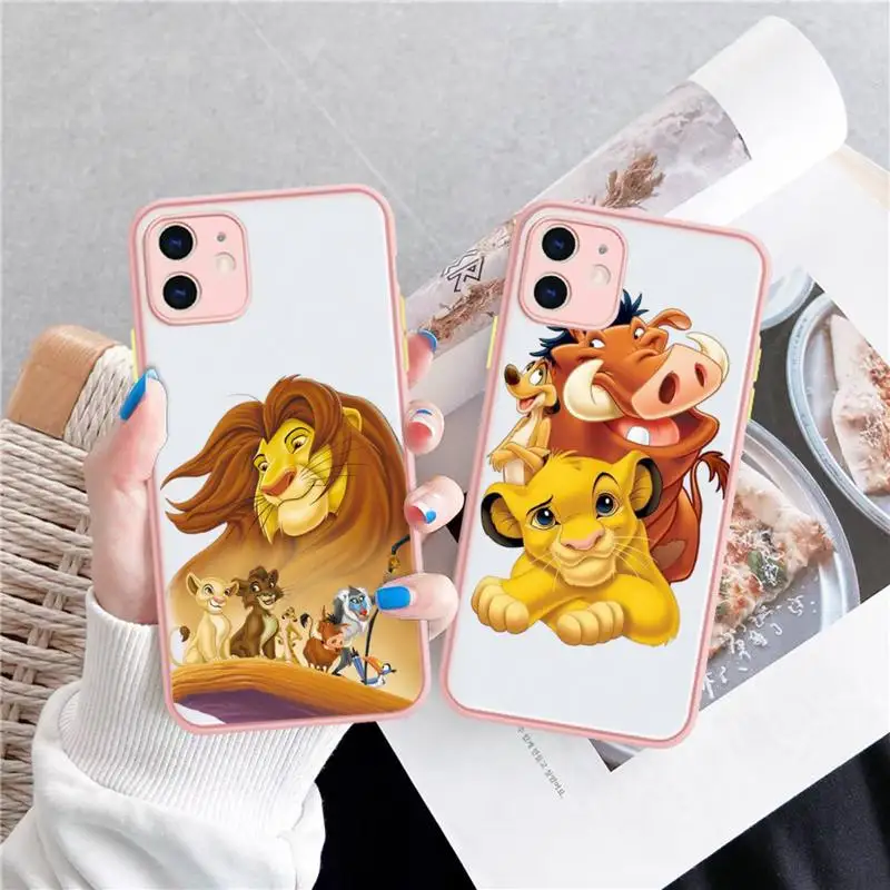 Disney The Lion King Phone Case for iPhone X XR XS 7 8 Plus 11 12 13 pro MAX 13mini Translucent Matte Case
Disney The Lion King Phone Case for iPhone X XR XS 7 8 Plus 11 12 13 pro MAX 13mini Translucent Matte Case