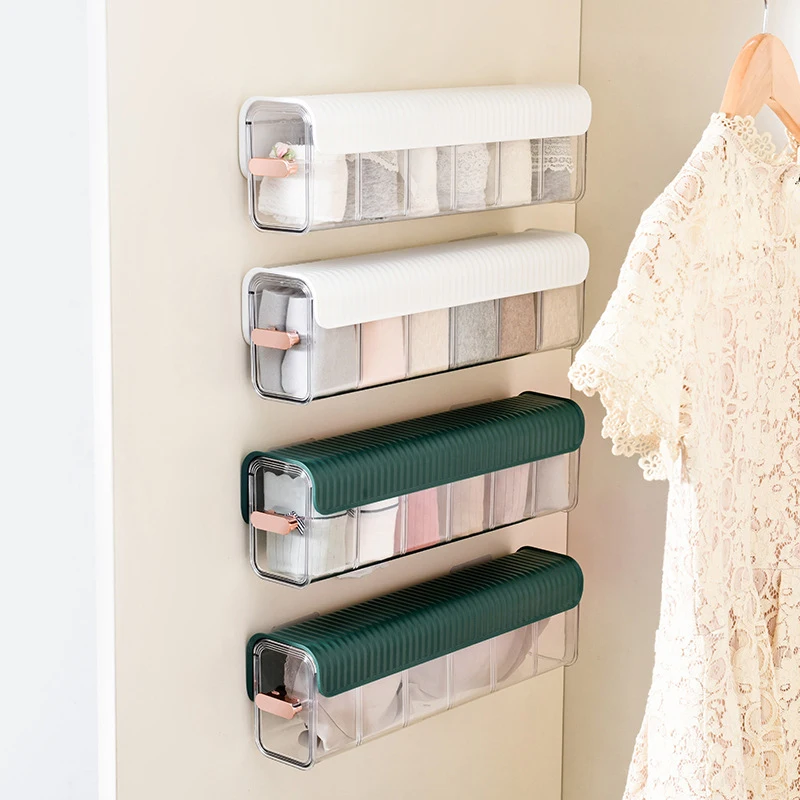 Multifunctional Compartment Storage Box Closet Wardrobe Wall Mounted Clothing Underwear Socks Drawer Organizers
Multifunctional Compartment Storage Box Closet Wardrobe Wall Mounted Clothing Underwear Socks Drawer Organizers