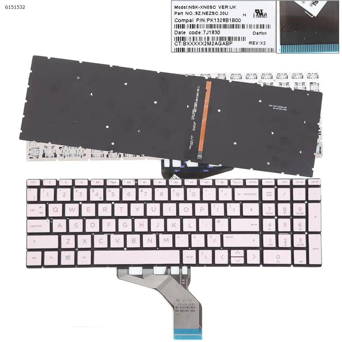 Клавиатура для ноутбука HP 15-db0027ns 15-db0028ns 15-db0029ns 15-db0024ns 15-db0025ns, розовая с подсветкой
Клавиатура для ноутбука HP 15-db0027ns 15-db0028ns 15-db0029ns 15-db0024ns 15-db0025ns, розовая с подсветкой