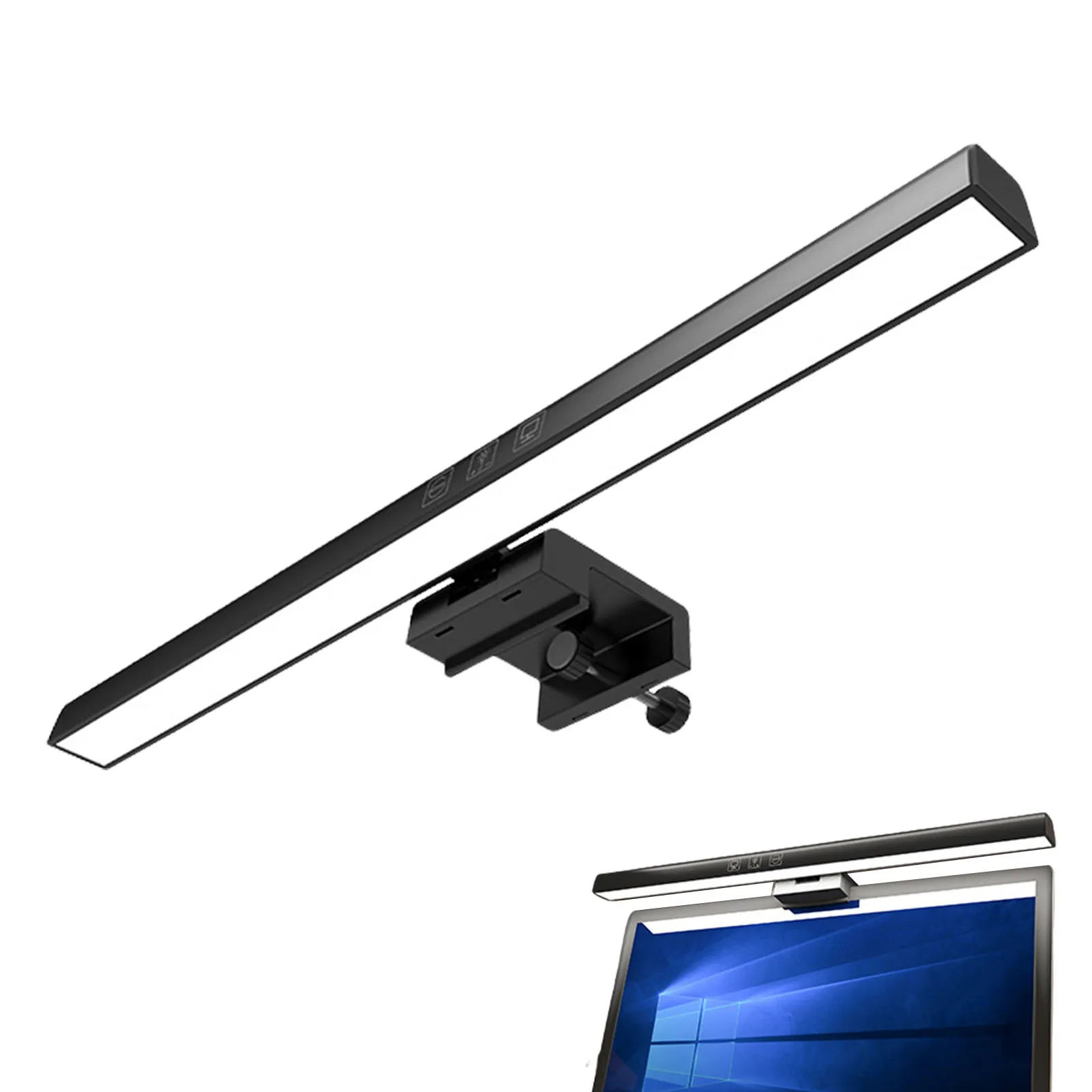 Monitor Light Bar Desk Monitor Lamps LED Desk Lamp Strip Eye-Caring Table Lamps For Study Reading E-Reading Light With Timing
Monitor Light Bar Desk Monitor Lamps LED Desk Lamp Strip Eye-Caring Table Lamps For Study Reading E-Reading Light With Timing