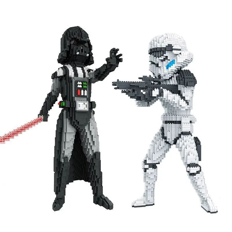 Star Wars Darth Vader Diamond Building Blocks Game Movie Yoda Stormtrooper Action Figures Toys Micro Blocks For Kids Bricks
Star Wars Darth Vader Diamond Building Blocks Game Movie Yoda Stormtrooper Action Figures Toys Micro Blocks For Kids Bricks