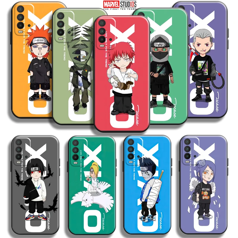 Fashion Akatsuki Naruto Phone Case For Xiaomi Redmi 9T 6.53 Inch Back Coque Liquid Silicon Black Funda Silicone Cover
Fashion Akatsuki Naruto Phone Case For Xiaomi Redmi 9T 6.53 Inch Back Coque Liquid Silicon Black Funda Silicone Cover