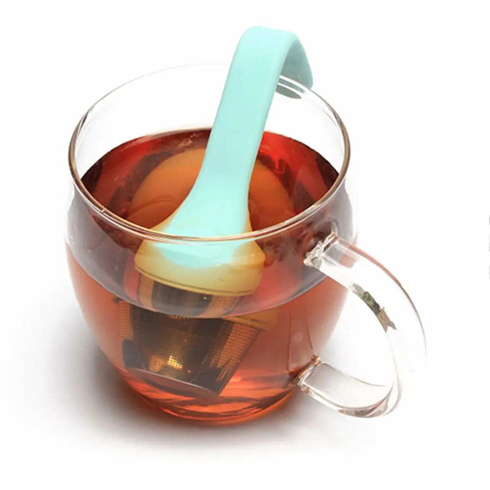 Tea Infuser Silicone Handle Fine Mesh Stainless Steel for Loose Leaf Tea Strainers Tea Infusers
Tea Infuser Silicone Handle Fine Mesh Stainless Steel for Loose Leaf Tea Strainers Tea Infusers
