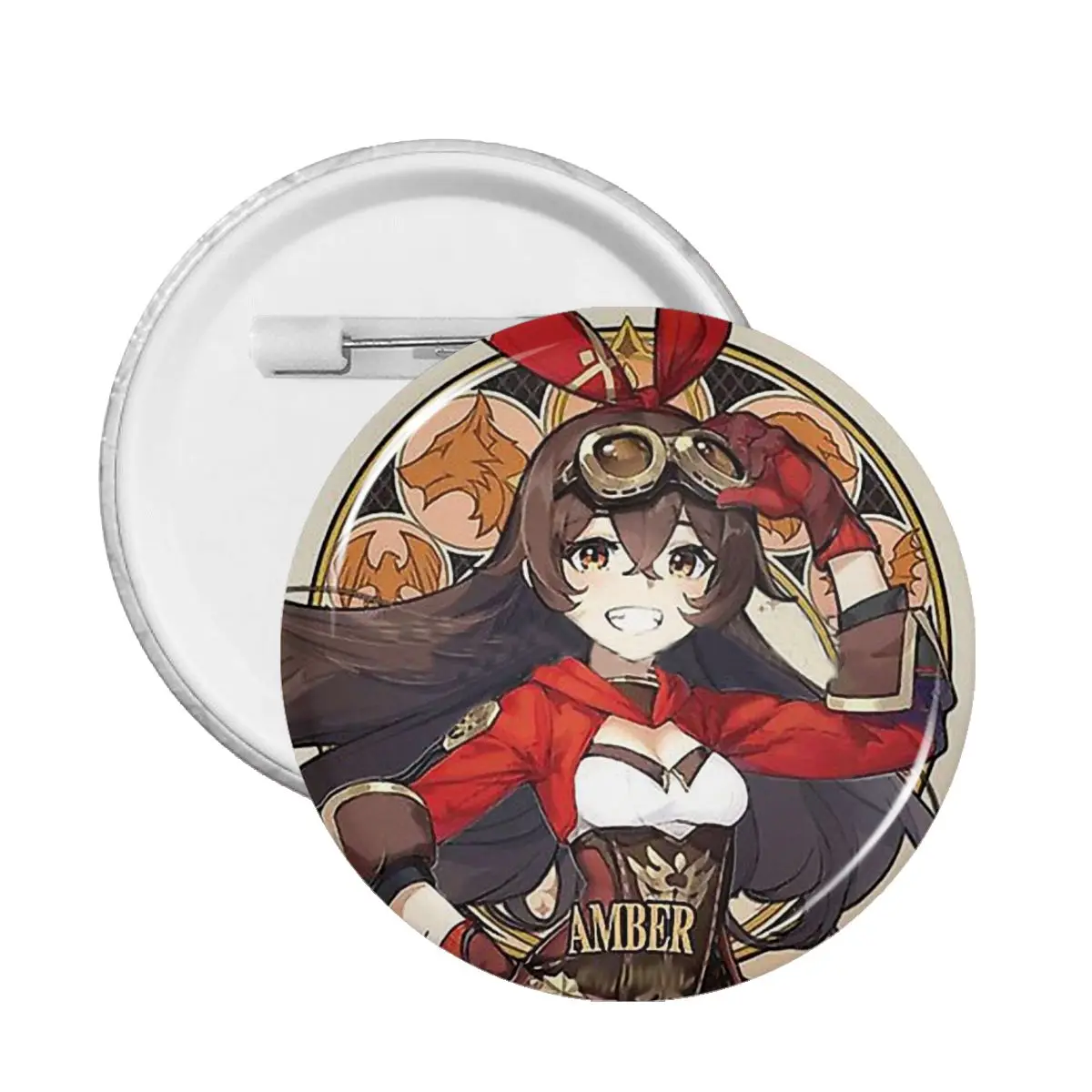 Genshin Impact Adventure Game Amber Pop Circle Pin Badge For Backpack Badges Brooches Decoration Pins For Lovers
Genshin Impact Adventure Game Amber Pop Circle Pin Badge For Backpack Badges Brooches Decoration Pins For Lovers