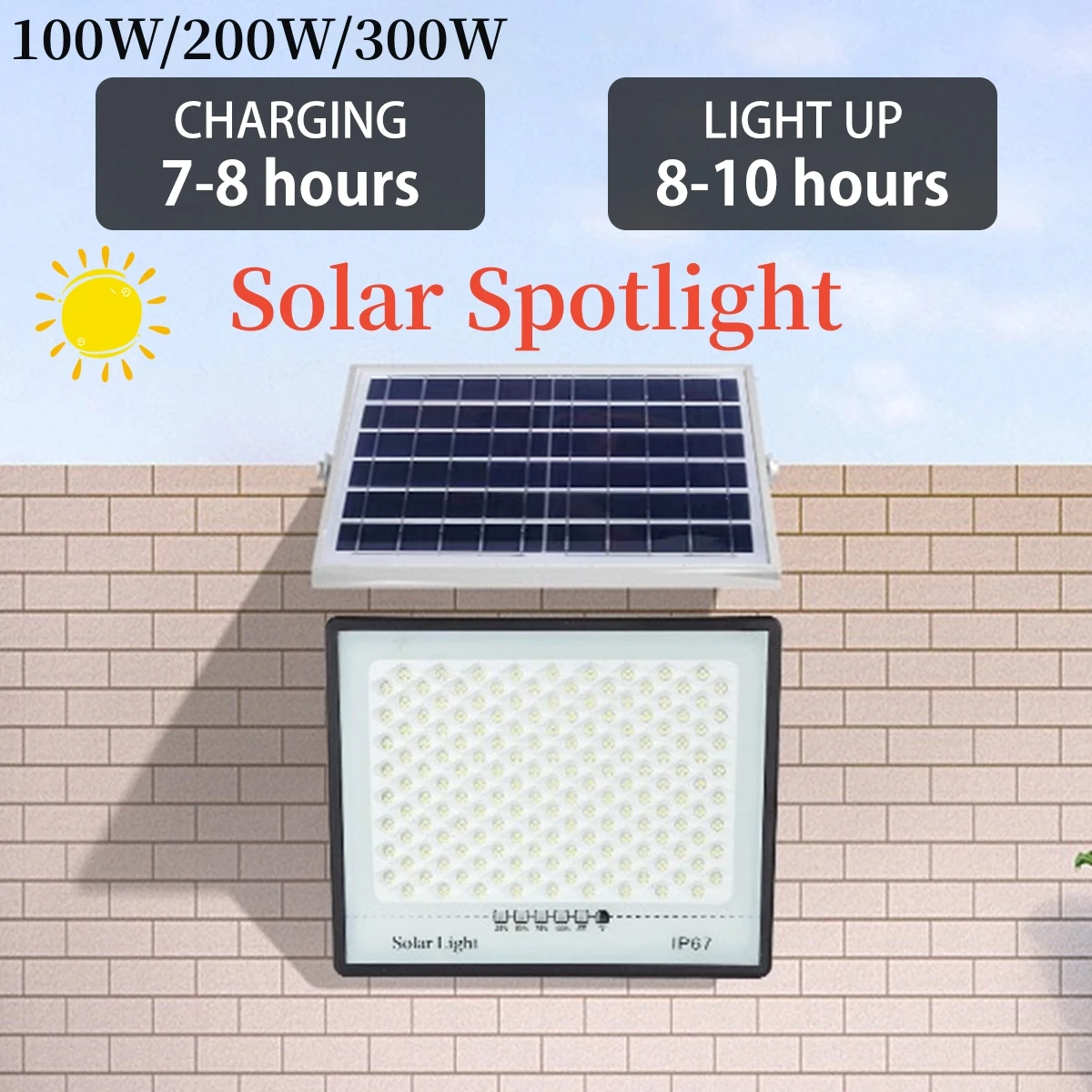 Solar Reflector Solar Spotlights LED Light 5M Cord Outdoor Garden House Remote Control Waterproof Flood Light Solar Lamp Outdoor
Solar Reflector Solar Spotlights LED Light 5M Cord Outdoor Garden House Remote Control Waterproof Flood Light Solar Lamp Outdoor