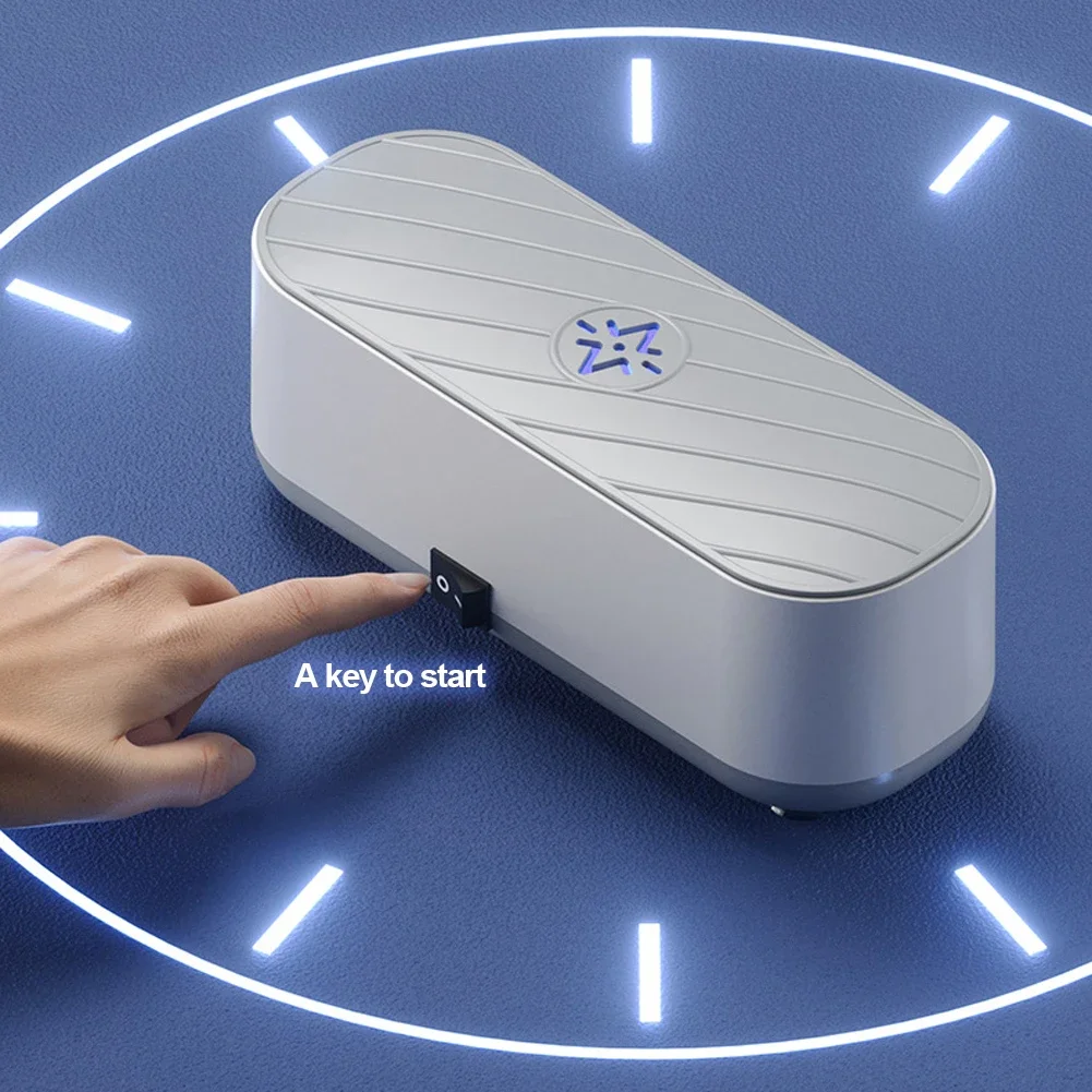 Ultrasonic Cleaning Machine Large Capacity Cleaning Glasses, Watches High Frequency Vibration USB Violet Cleaning Machine
Ultrasonic Cleaning Machine Large Capacity Cleaning Glasses, Watches High Frequency Vibration USB Violet Cleaning Machine