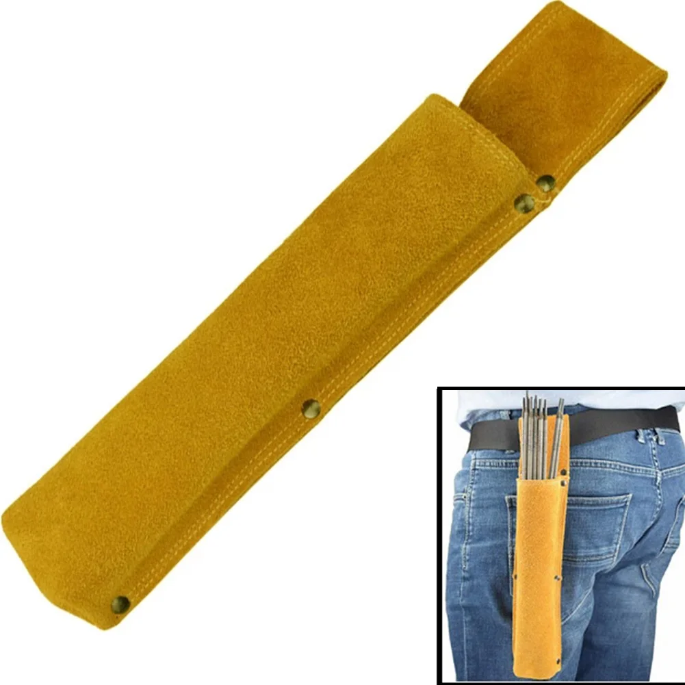 Welding Rod Storage Bag Electrode Holder Cowhide Leather Bag Toolbox Thick Waist Welder Anti-scalding Wear-resistant Tool Kit
Welding Rod Storage Bag Electrode Holder Cowhide Leather Bag Toolbox Thick Waist Welder Anti-scalding Wear-resistant Tool Kit