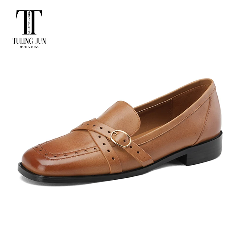 TULING JUN 2023 Spring Autumn Women's Low Heel Square Head Retro Daily Wear-resistant Pumps Shoes For Women HY7212B
TULING JUN 2023 Spring Autumn Women's Low Heel Square Head Retro Daily Wear-resistant Pumps Shoes For Women HY7212B