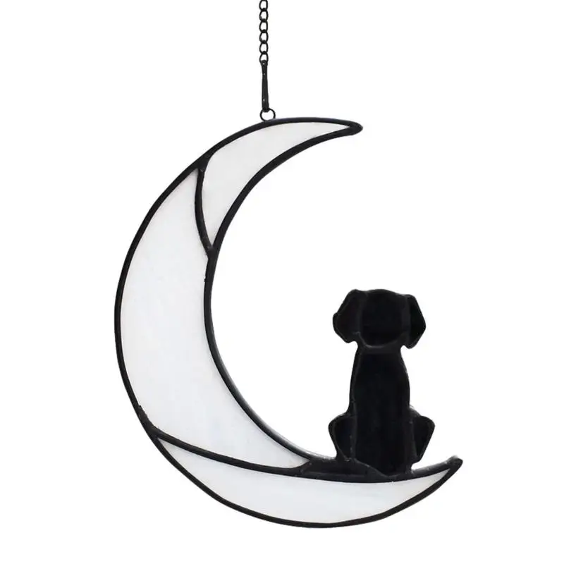 

Декоративные подвесные украшения для собак, автомобильные интерьерные зеркала, 2D Подвеска для собак, креативные Подвесные Украшения для Витражного окна