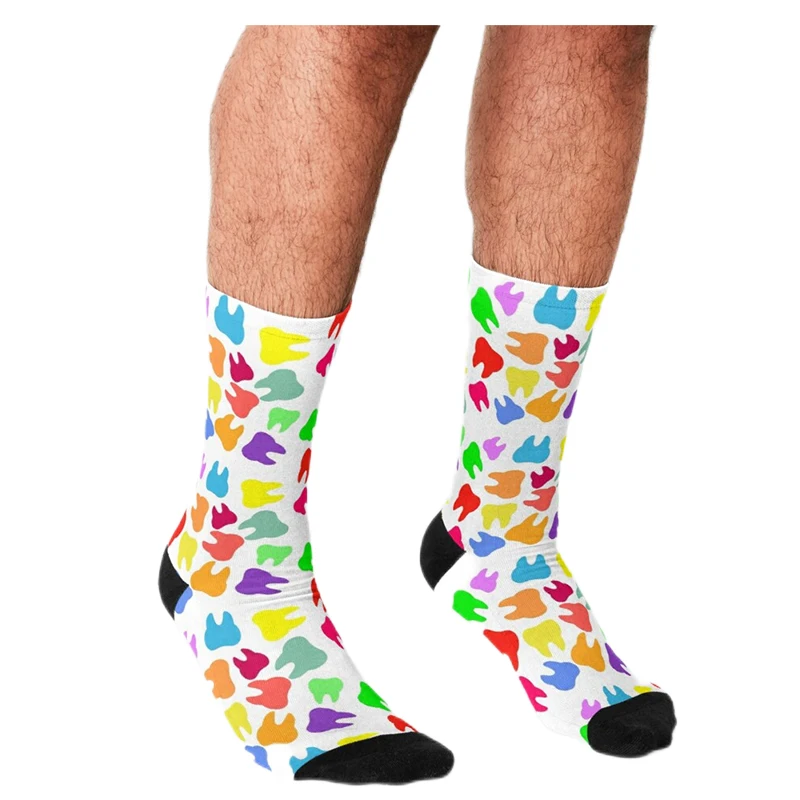 Funny Socks Teeth Halloween dentist Men Socks harajuku Happy hip hop Novelty cute boys Crew Skateboard Casual Socks for men
Funny Socks Teeth Halloween dentist Men Socks harajuku Happy hip hop Novelty cute boys Crew Skateboard Casual Socks for men
