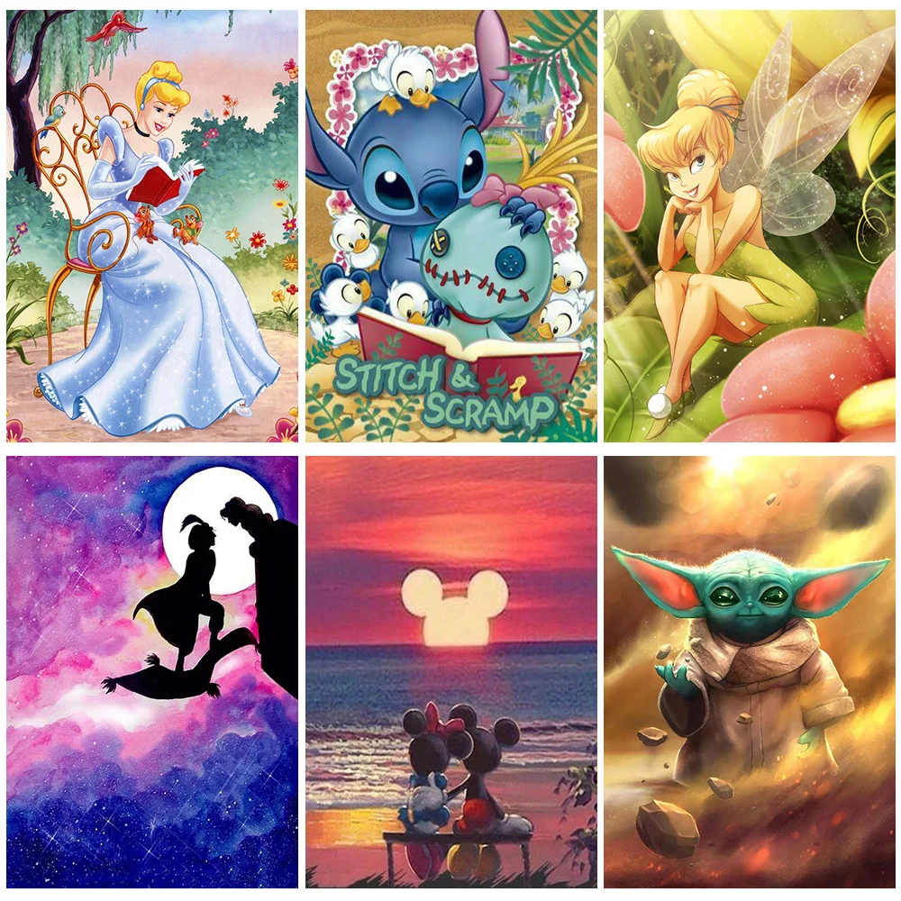 Diamond Painting Disney Cinderella Princess Picture 5D DIY Round Drill Mosaic Cartoon Kit Rhinestone Embroidery Art Home Decor
Diamond Painting Disney Cinderella Princess Picture 5D DIY Round Drill Mosaic Cartoon Kit Rhinestone Embroidery Art Home Decor