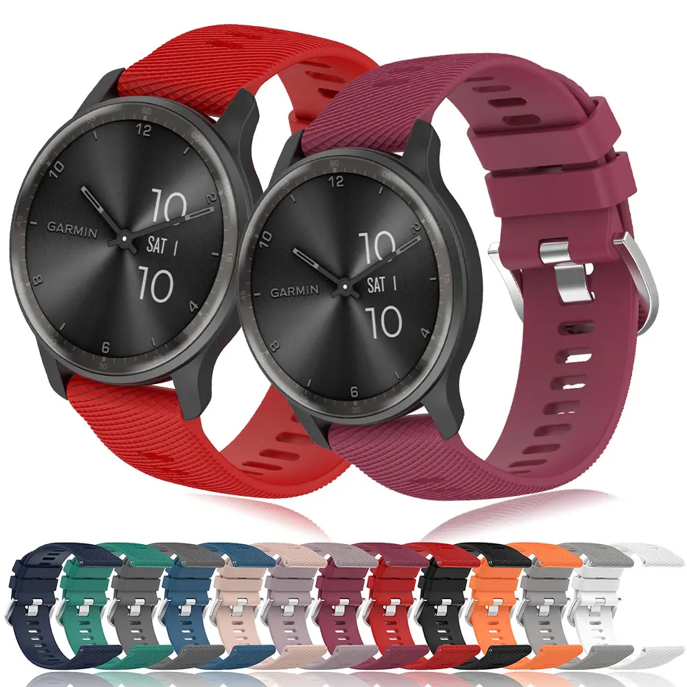 Силиконовый ремешок для Garmin Vivomove, модный ремешок для наручных часов, сменный ремешок для смарт-часов, аксессуары для часов
Силиконовый ремешок для Garmin Vivomove, модный ремешок для наручных часов, сменный ремешок для смарт-часов, аксессуары для часов