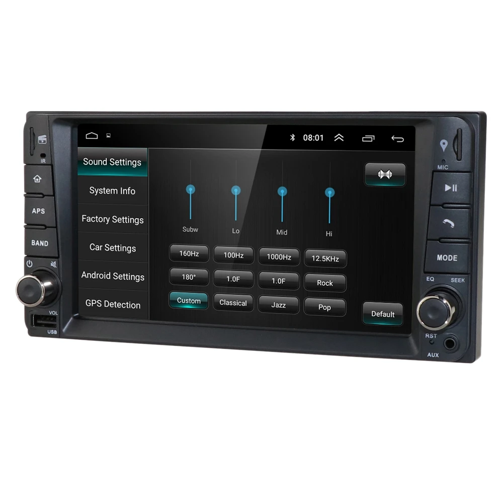Автомагнитола 2 Din Android 10,0 7 дюймов 1 + 16 ГБ для Toyota Corolla RAV4 Terios универсальная навигация GPS автомобильный мультимедийный плеер
Автомагнитола 2 Din Android 10,0 7 дюймов 1 + 16 ГБ для Toyota Corolla RAV4 Terios универсальная навигация GPS автомобильный мультимедийный плеер