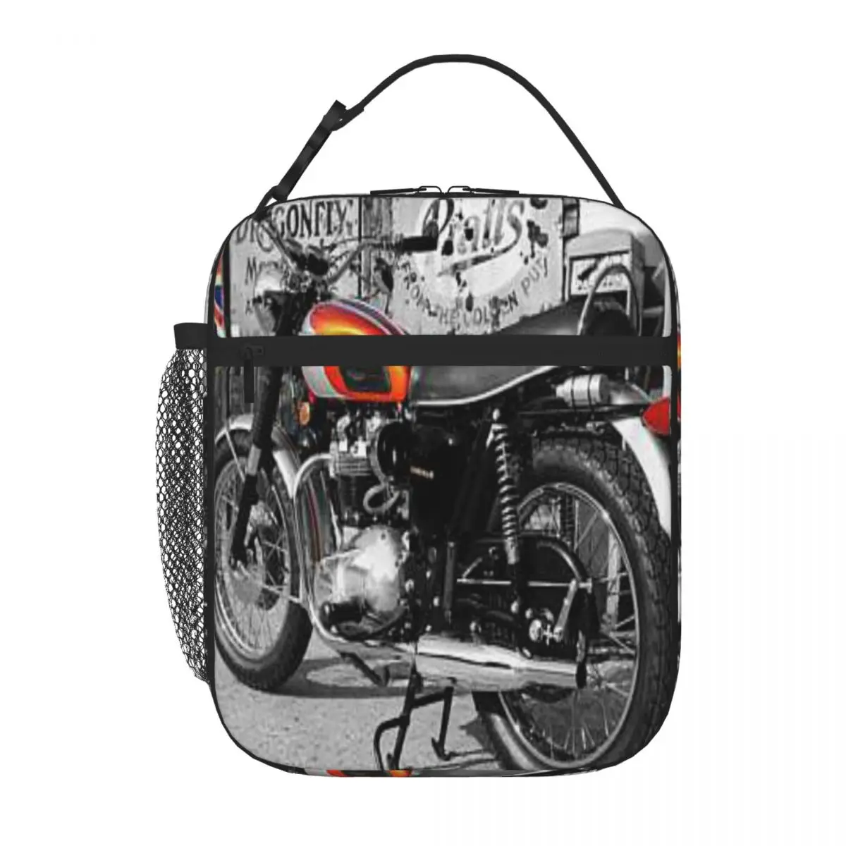 

The T120 Bonneville 69 Mark Rogan Lunch Tote Lunchbox Thermal Lunchbox Women'S Lunch Bags