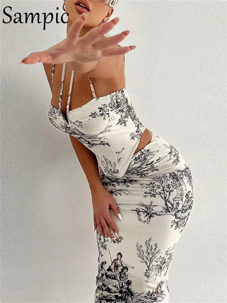 Wrap High Waist Midi Skirt Dress Two Piece Set Summer Outfits Women Skirt Suit Sexy Halter Y2K Print Corset Crop Tops And
Wrap High Waist Midi Skirt Dress Two Piece Set Summer Outfits Women Skirt Suit Sexy Halter Y2K Print Corset Crop Tops And