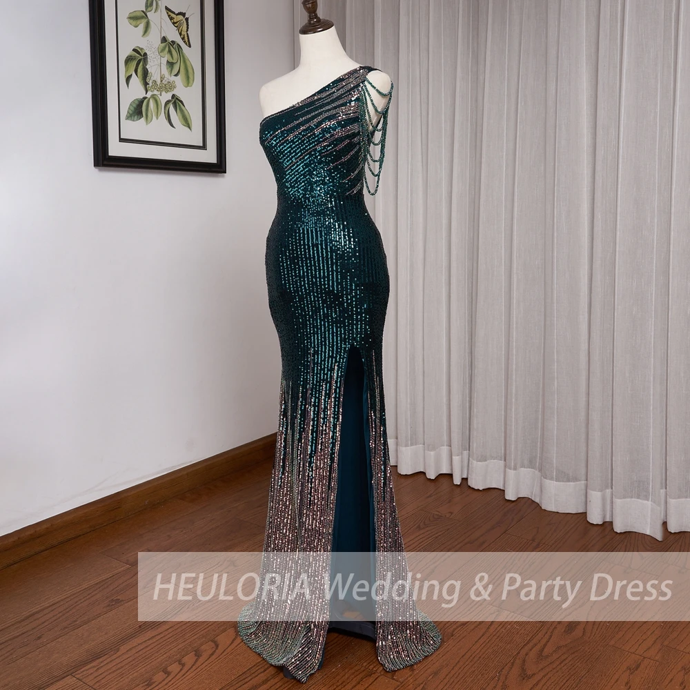 Long formal prom evening dress one shoulder beading sequine wedding party dress Sparkle Mermaid Evening Dress
Long formal prom evening dress one shoulder beading sequine wedding party dress Sparkle Mermaid Evening Dress