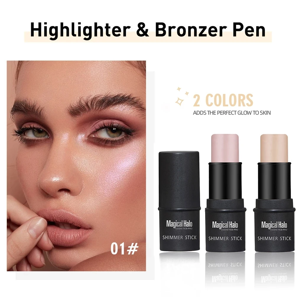 Magical Halo Highlighter Stick Makeup Glitter Contouring Bronzer For Face Shimmer Powder Highlight Corrector Contour Illuminator
Magical Halo Highlighter Stick Makeup Glitter Contouring Bronzer For Face Shimmer Powder Highlight Corrector Contour Illuminator