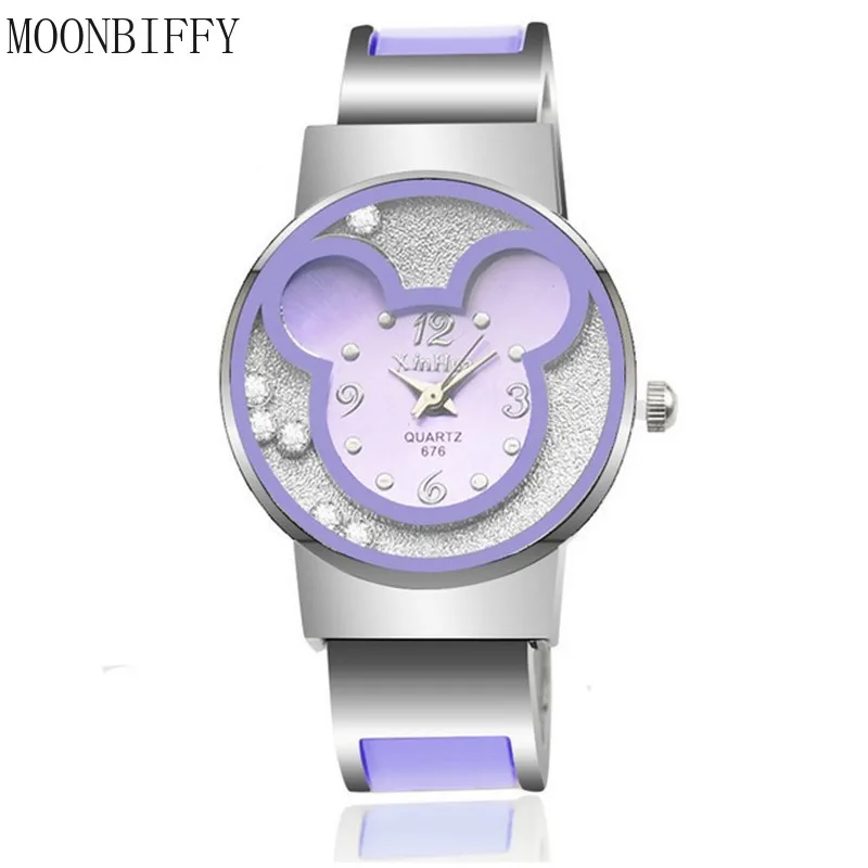 Cute Fashion Brand Mickey Women Steel Bracelet Watch Children Kids Cartoon Quartz Casual Clock Wrist Watches Relojes De Niñas
Cute Fashion Brand Mickey Women Steel Bracelet Watch Children Kids Cartoon Quartz Casual Clock Wrist Watches Relojes De Niñas