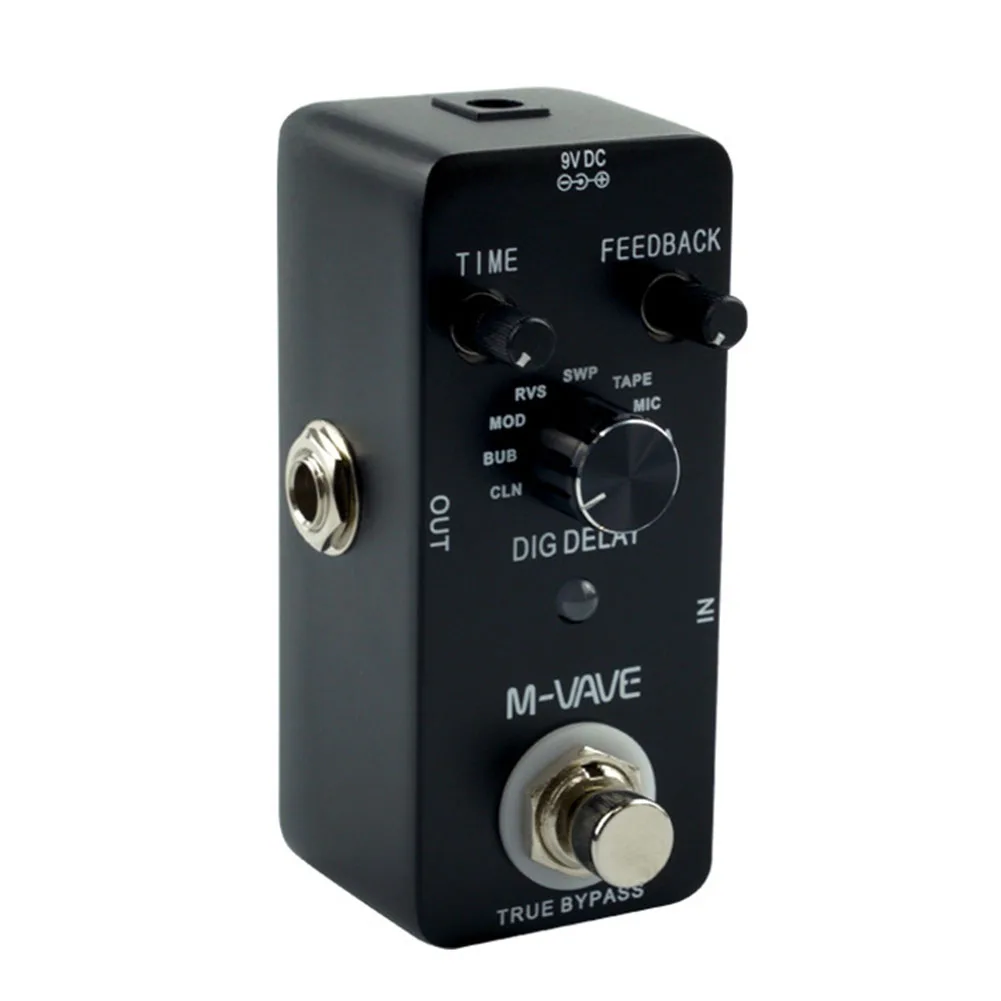 Brand New Effect Pedal Guitar Effect Pedal Professional M-VAVE DIG DELAY Digital Guitar Effect Pedal 9 Delay Effects
Brand New Effect Pedal Guitar Effect Pedal Professional M-VAVE DIG DELAY Digital Guitar Effect Pedal 9 Delay Effects