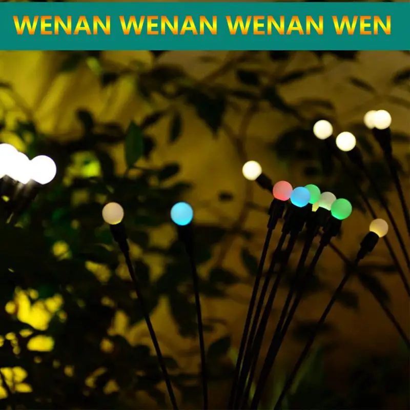 Garden Home Firefly Garden Lights Solar Led Light Waterproof Colorful Outdoor Lawn Garden Decor Led Firefly Lamp Solar Light
Garden Home Firefly Garden Lights Solar Led Light Waterproof Colorful Outdoor Lawn Garden Decor Led Firefly Lamp Solar Light