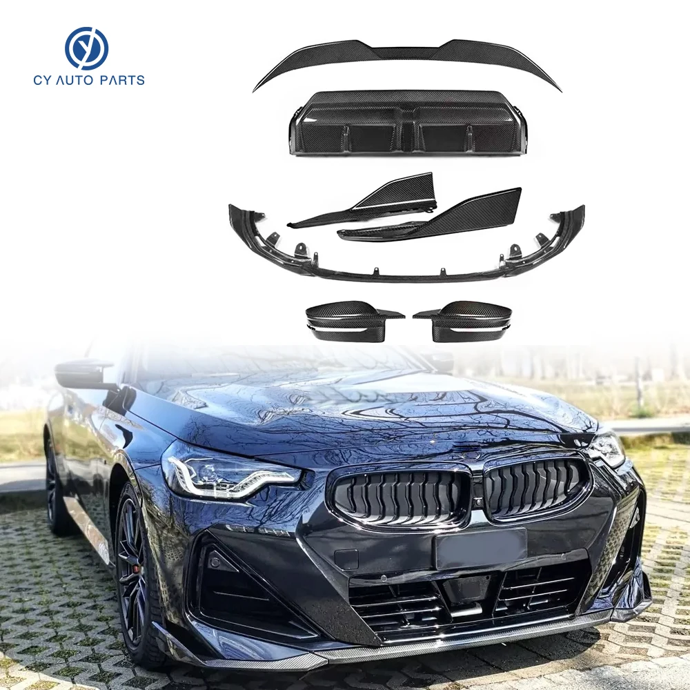 Dry Carbon Fiber Front Rear Bumper Chin Lip Spoiler Body Kit For BMW 2 Series G42S Car Rear Trunk Spoiler Auto Mirror Covers
Dry Carbon Fiber Front Rear Bumper Chin Lip Spoiler Body Kit For BMW 2 Series G42S Car Rear Trunk Spoiler Auto Mirror Covers